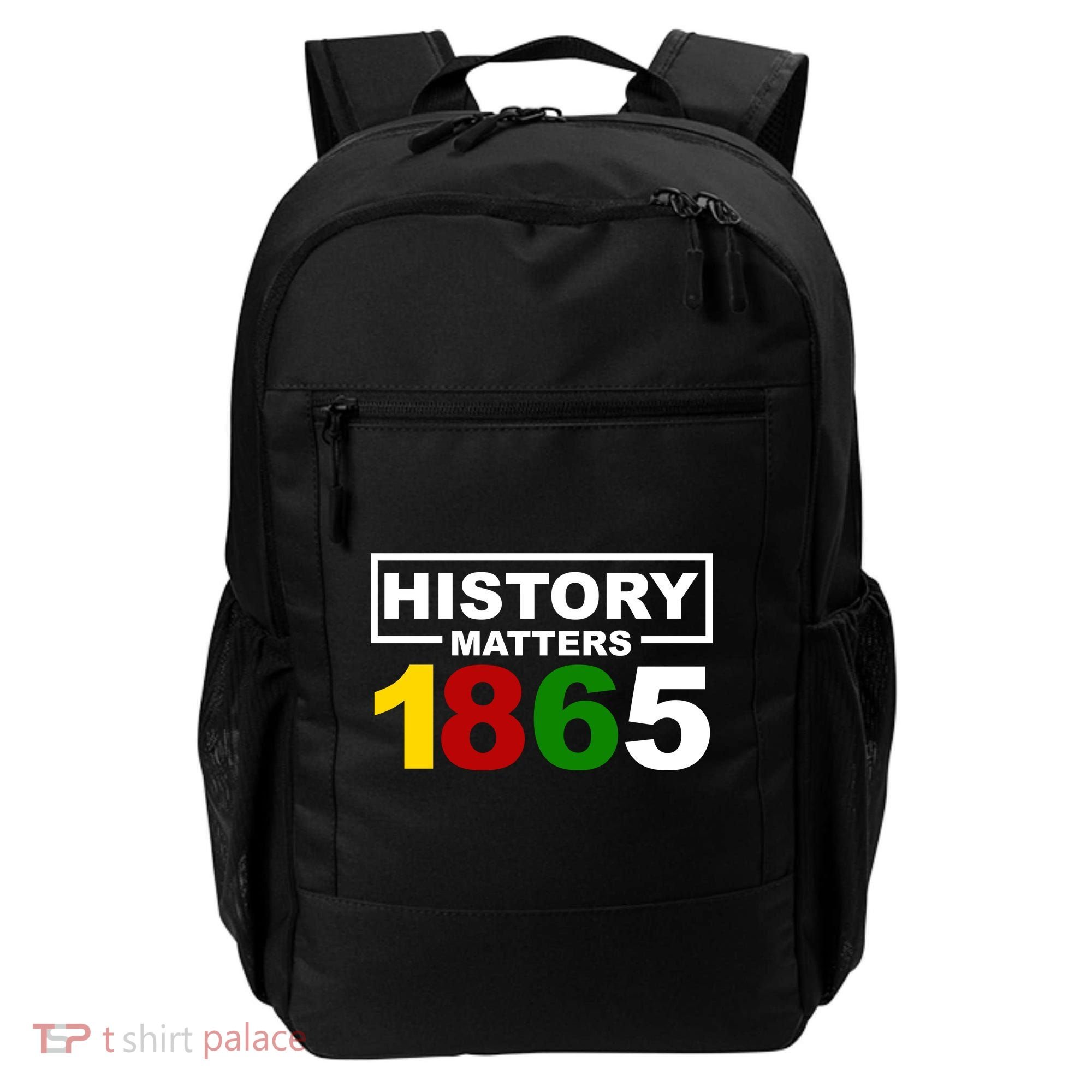 History Matters 1865 Black History Month Backpack
