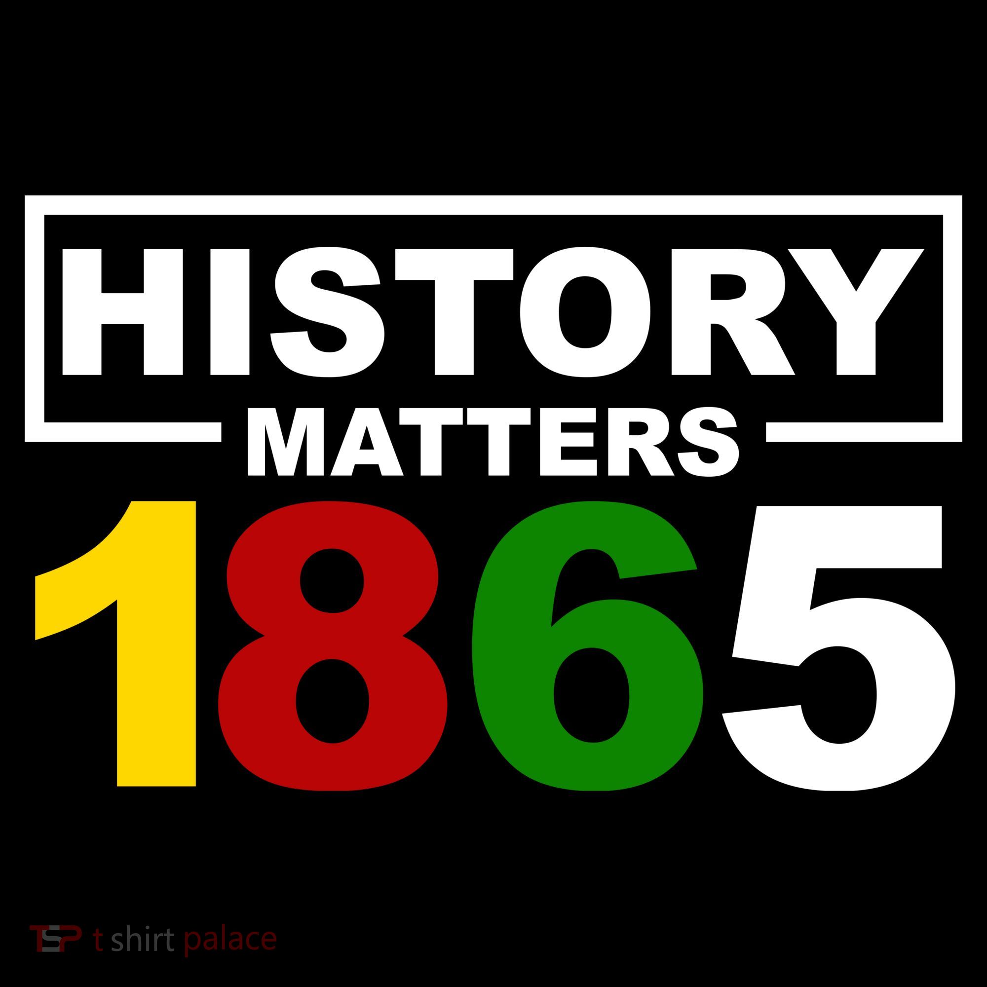History Matters 1865 Black History Month Backpack