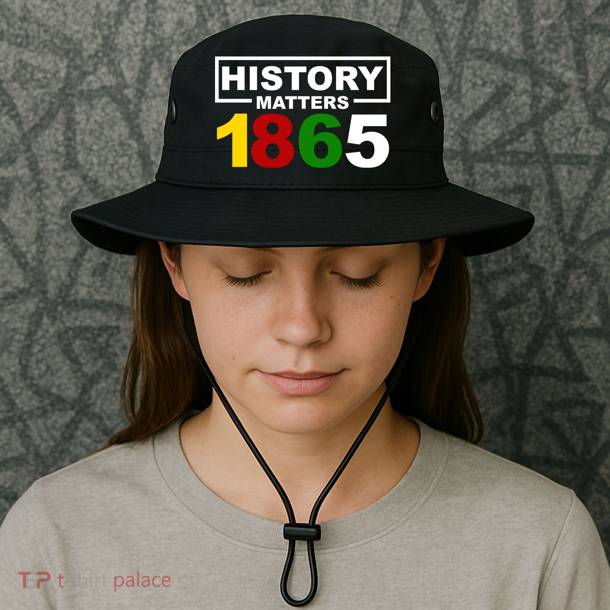 History Matters 1865 Black History Month Bucket Hat