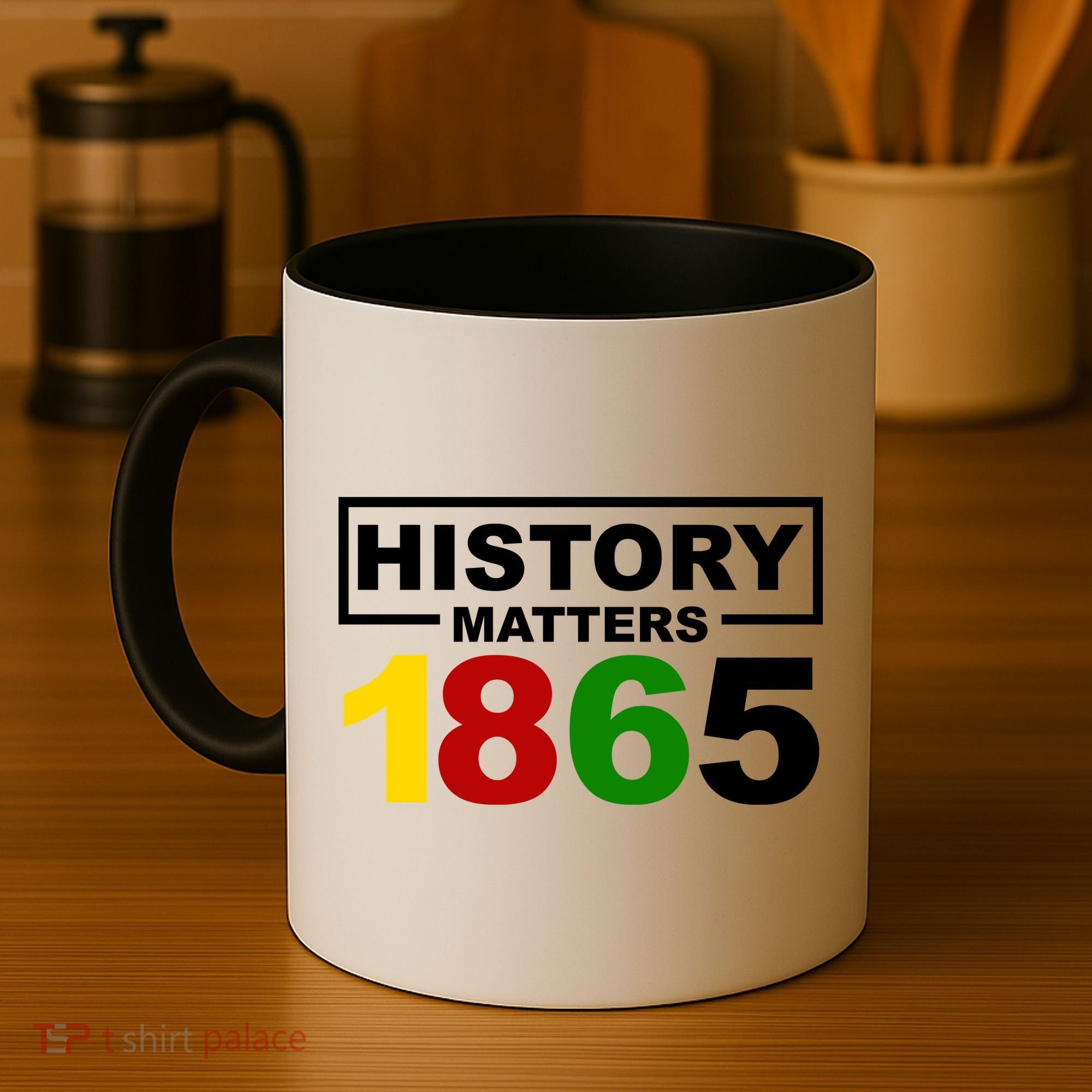 History Matters 1865 Black History Month Coffee Mug