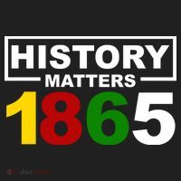 History Matters 1865 Black History Month Golf Towel thumb 3