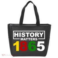 History Matters 1865 Black History Month Tote Bag thumb 0