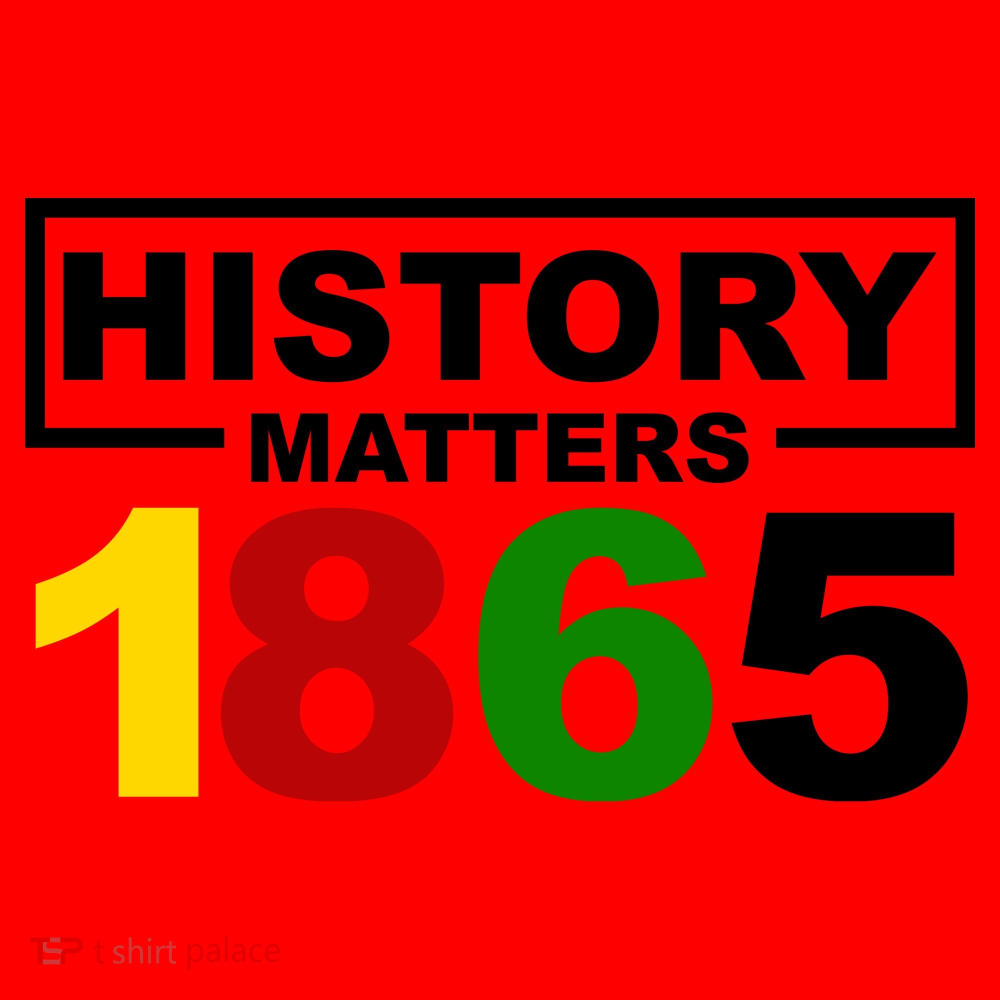 History Matters 1865 Black History Month Santa Hat