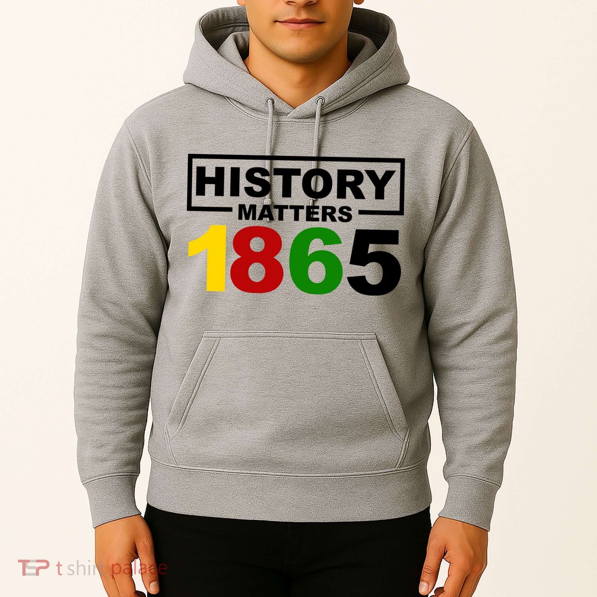History Matters 1865 Black History Month Hoodie