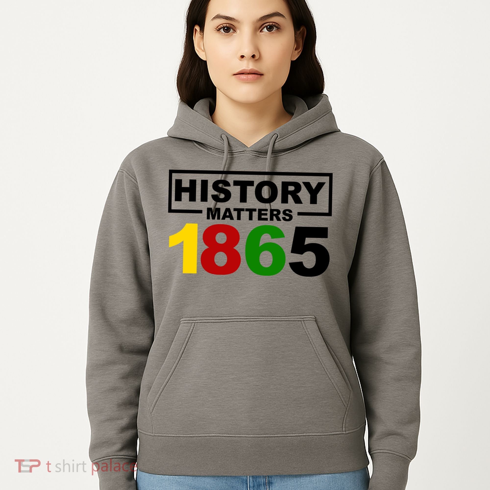 History Matters 1865 Black History Month Hoodie