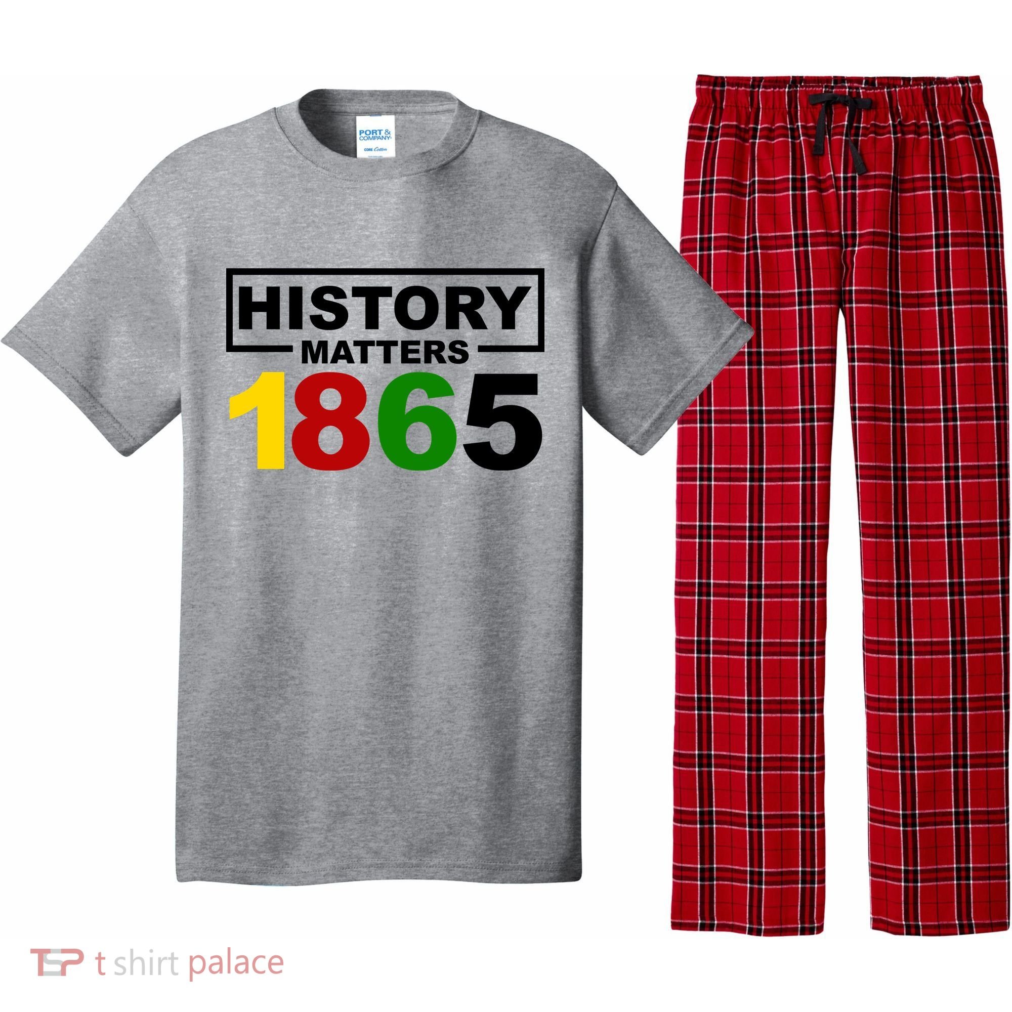 History Matters 1865 Black History Month Pajama Set