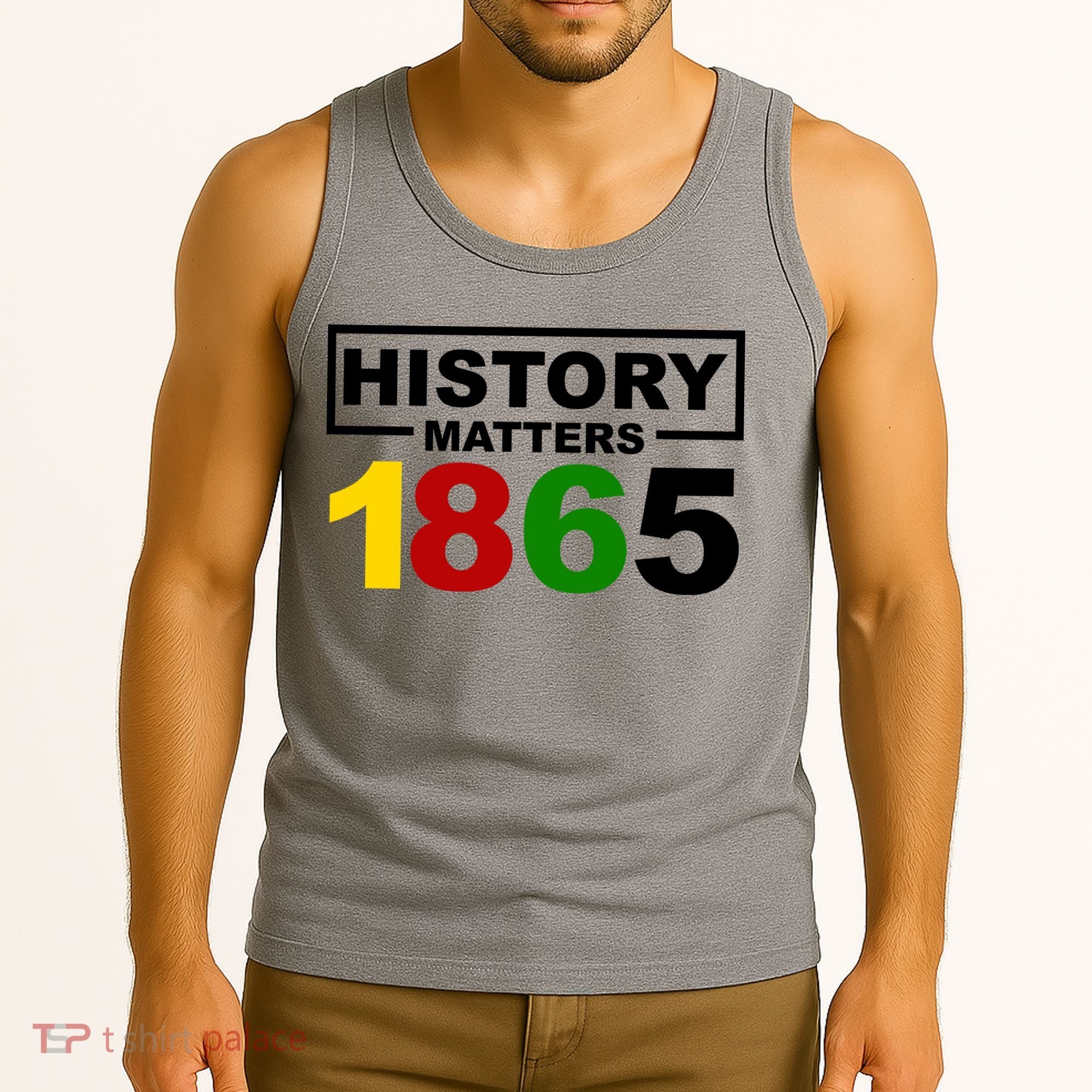 History Matters 1865 Black History Month Tank Top