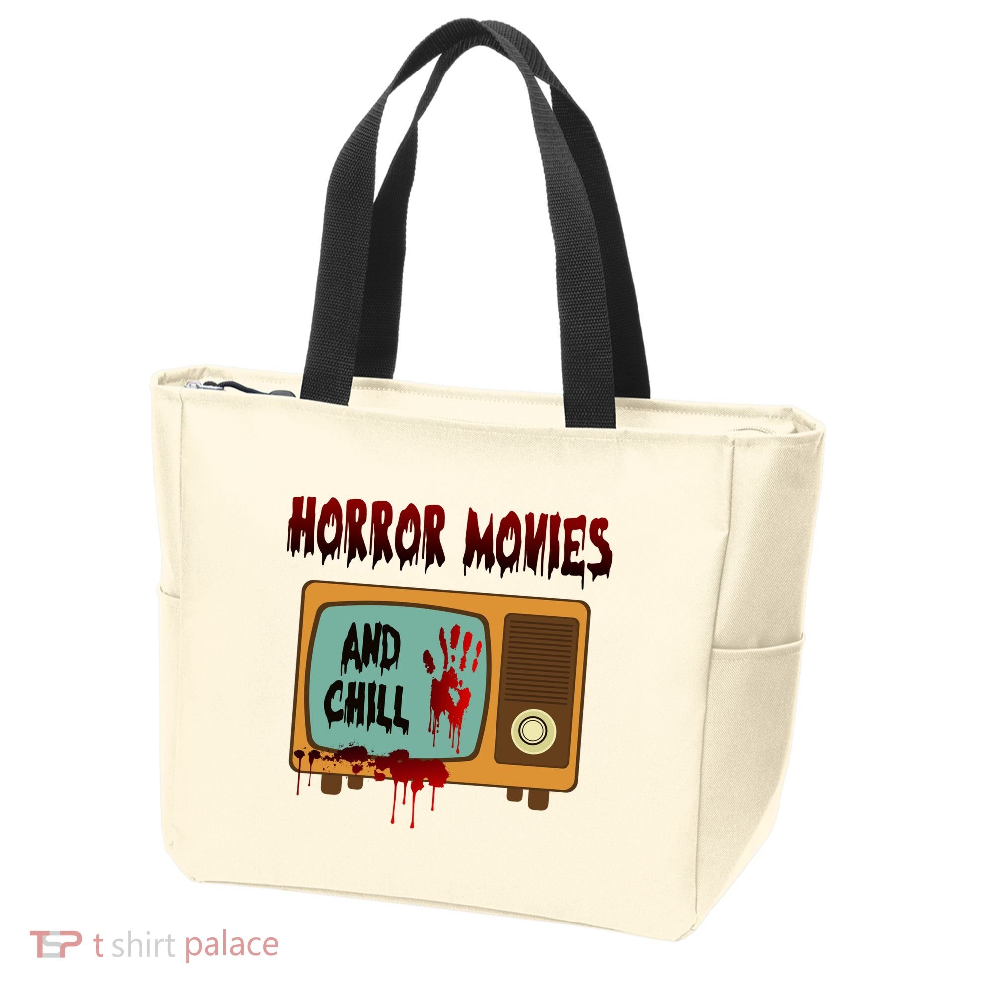 Horror Movies And Chill Scary Tote Bag