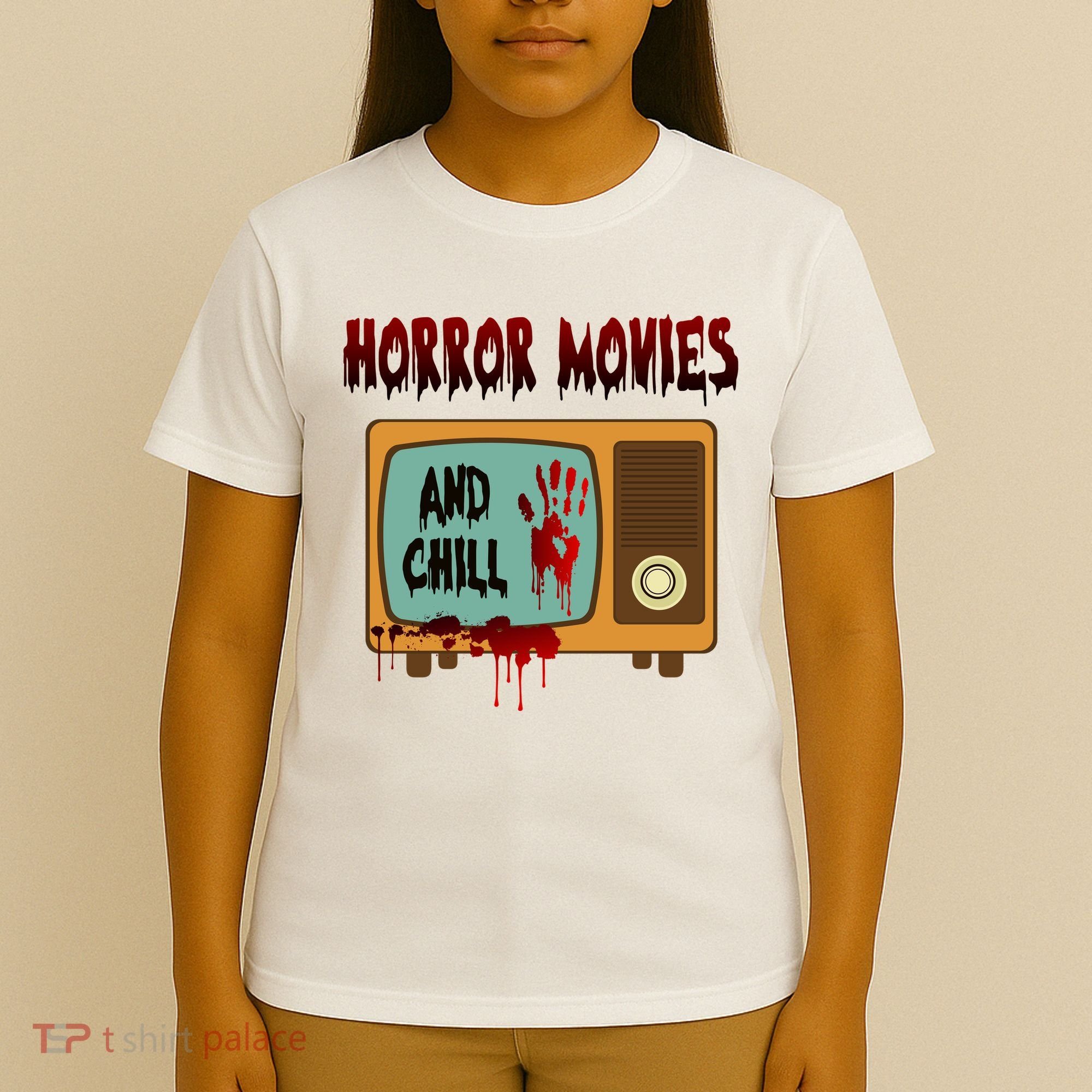 Horror Movies And Chill Scary T-Shirt