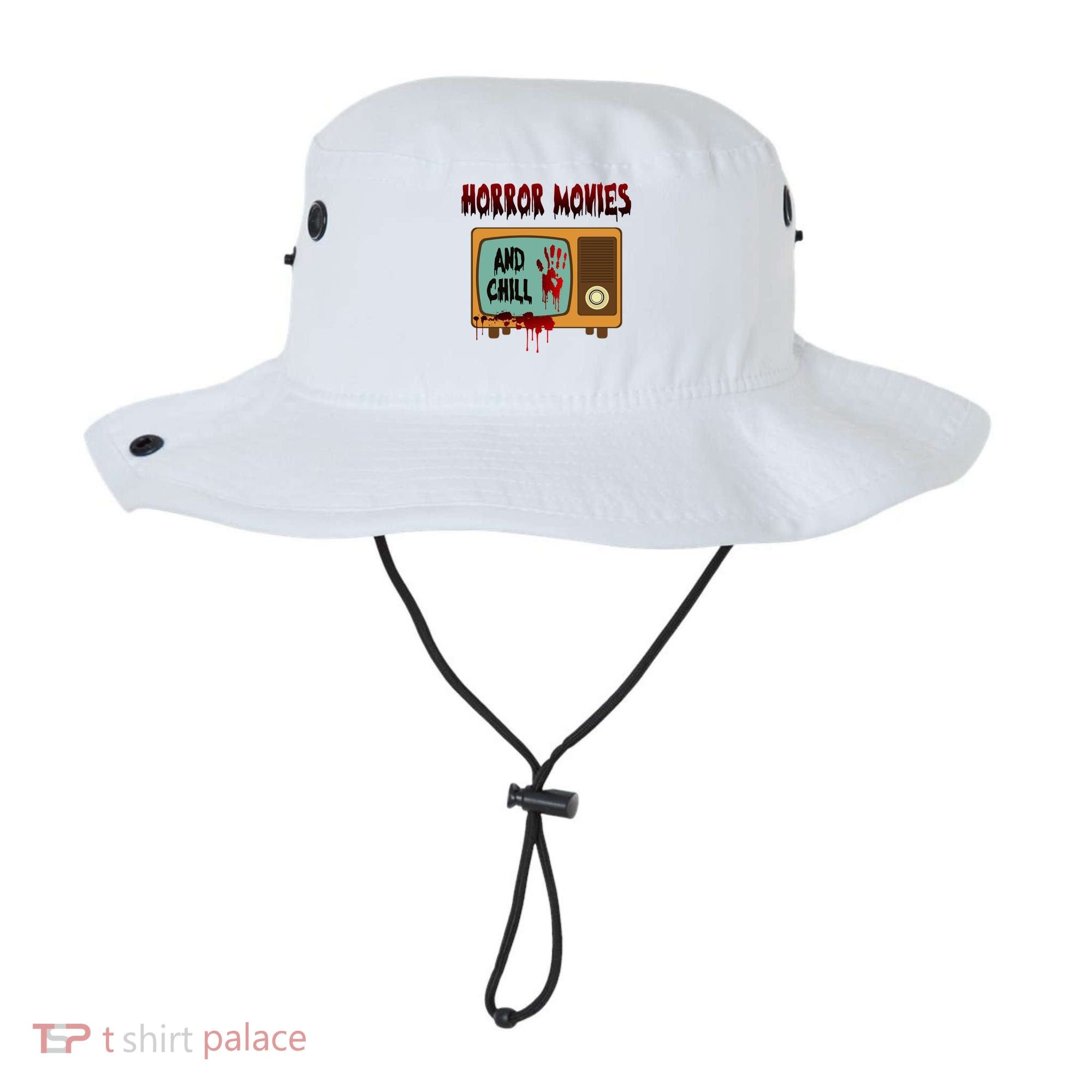 Horror Movies And Chill Scary Bucket Hat