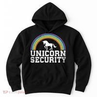 Halloween Mom Adult Costume Unicorn Security Hoodie thumb 0