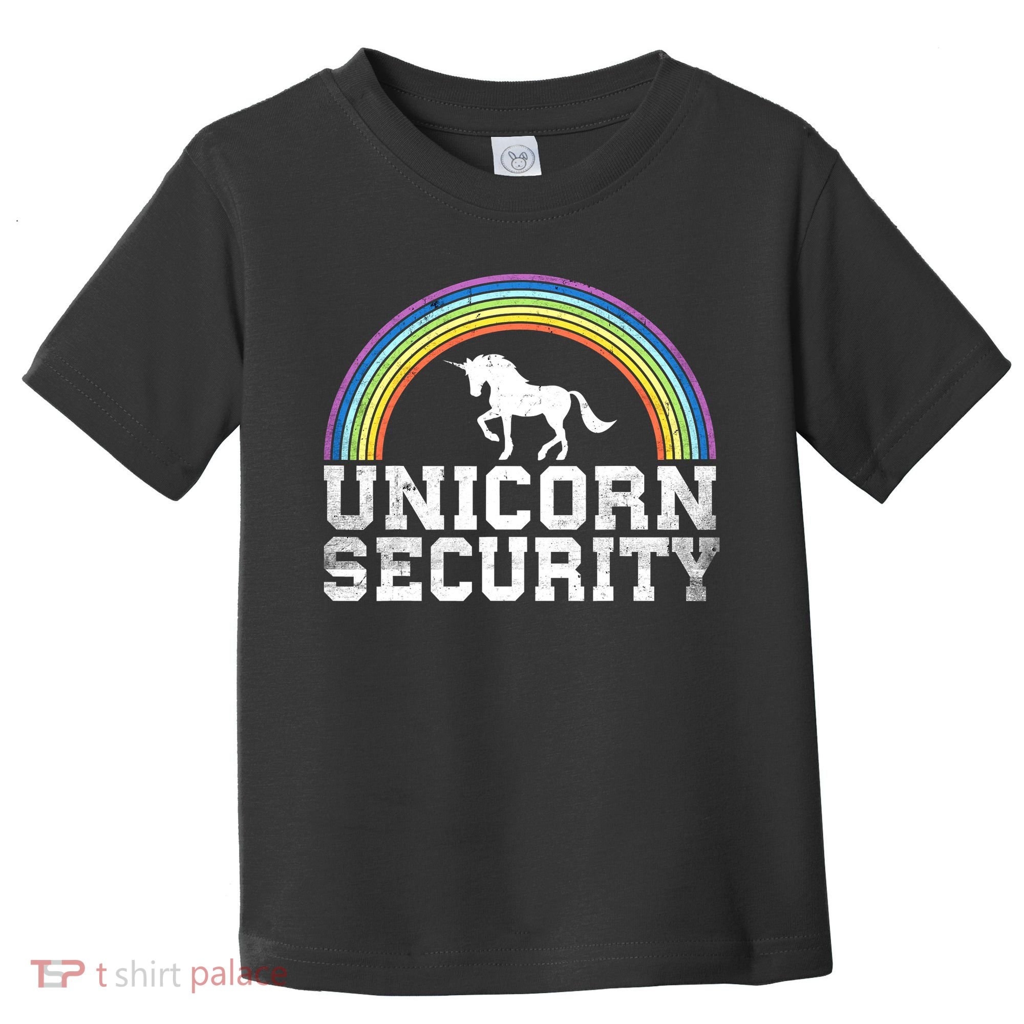 Halloween Mom Adult Costume Unicorn Security Toddler T-Shirt