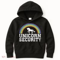 Halloween Mom Adult Costume Unicorn Security Kids Hoodie thumb 0