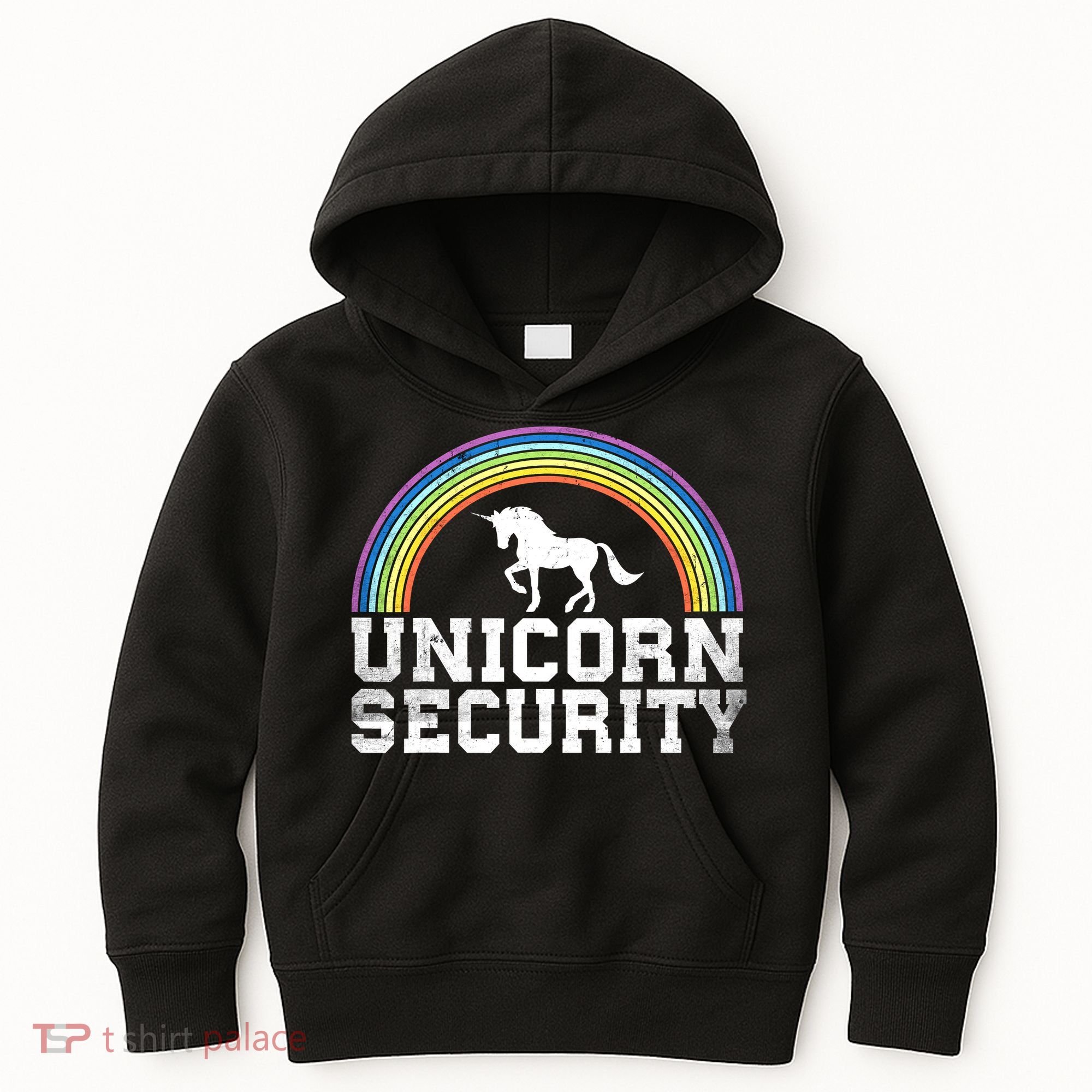 Halloween Mom Adult Costume Unicorn Security Kids Hoodie