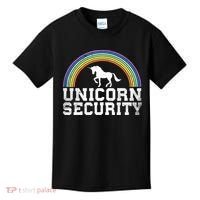 Halloween Mom Adult Costume Unicorn Security Kids T-Shirt thumb 0