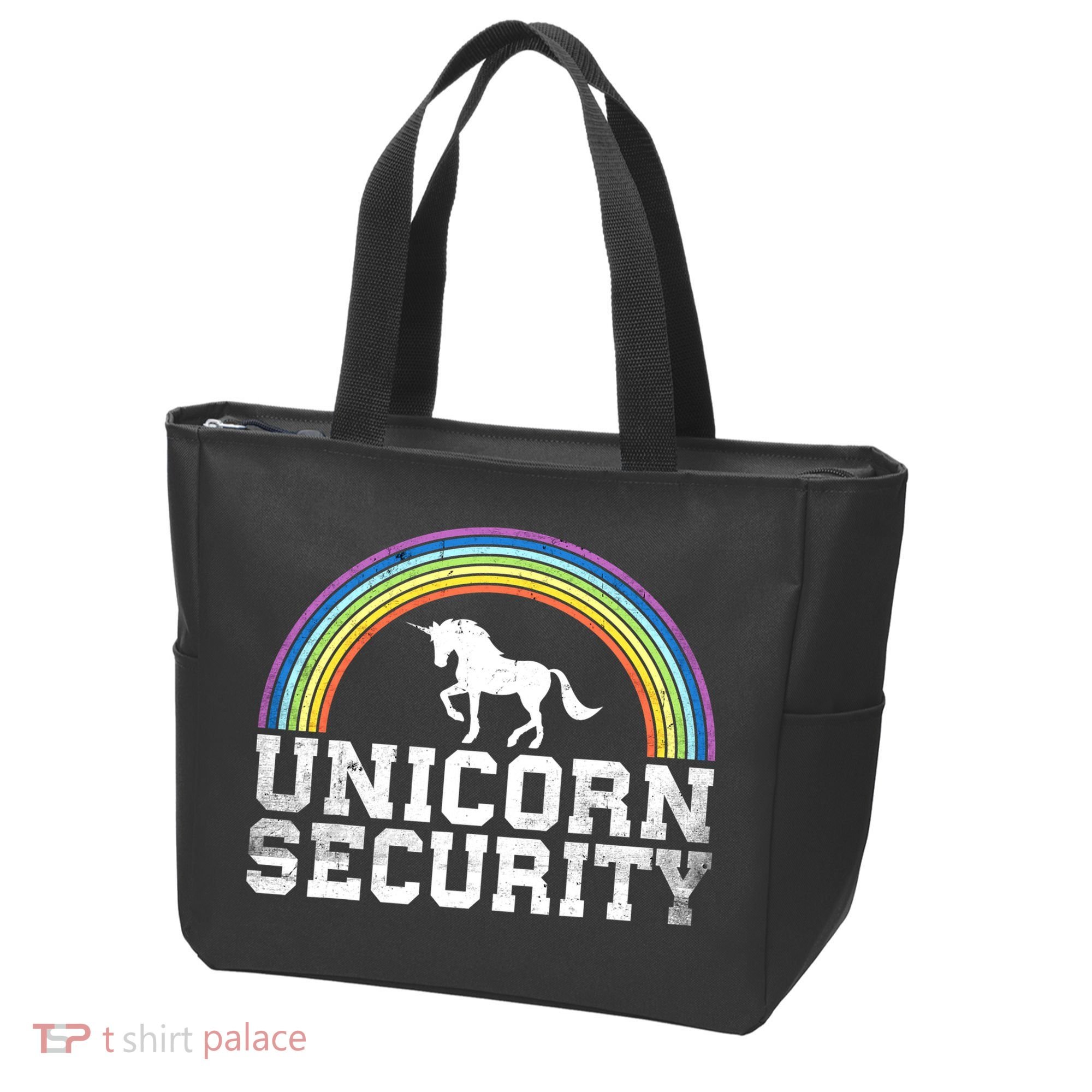 Halloween Mom Adult Costume Unicorn Security Tote Bag