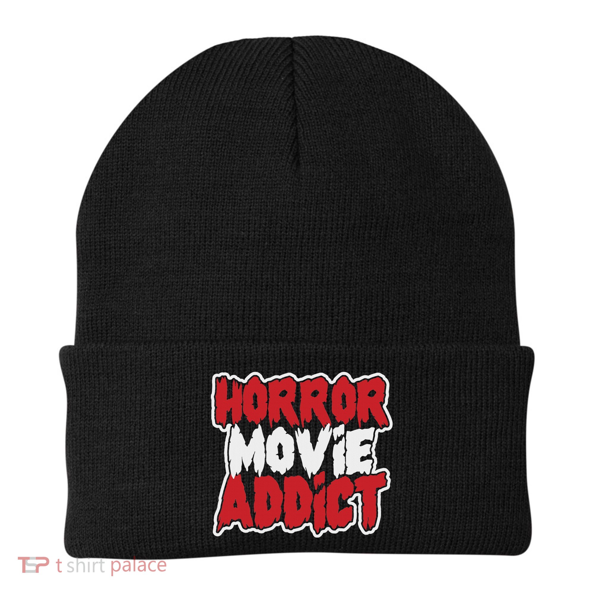 Horror Movie Addict Bold Horror Fanatic Beanie