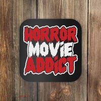 Horror Movie Addict Bold Horror Fanatic Coaster thumb 0