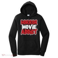 Horror Movie Addict Bold Horror Fanatic Women's Hoodie thumb 0