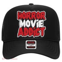 Horror Movie Addict Bold Horror Fanatic Hat thumb 0