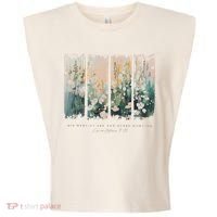 His Mercies Are New Every Morning Garment-Dyed Women's Muscle Tee thumb 0