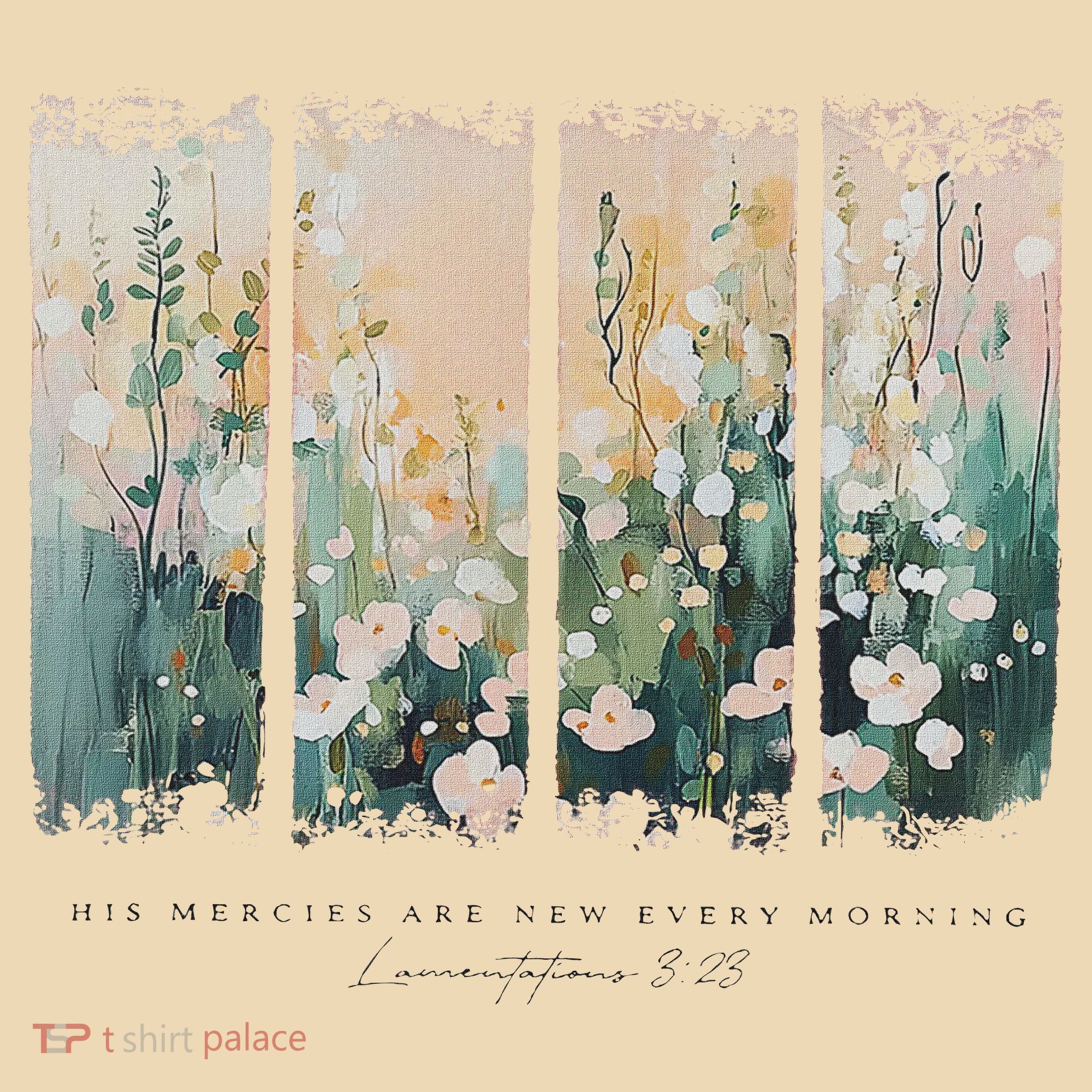 His Mercies Are New Every Morning Tote Bag