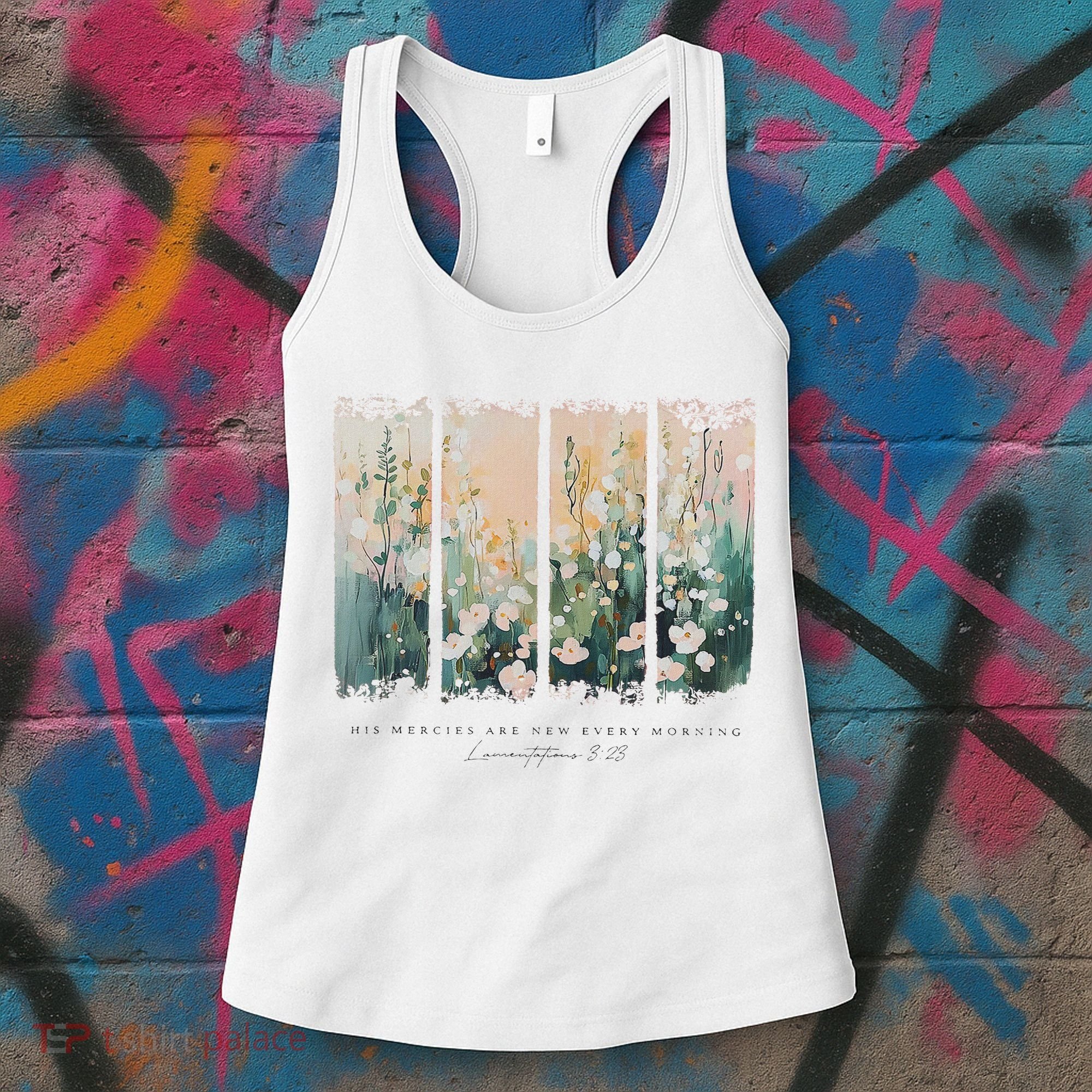 His Mercies Are New Every Morning Women's Tank Top