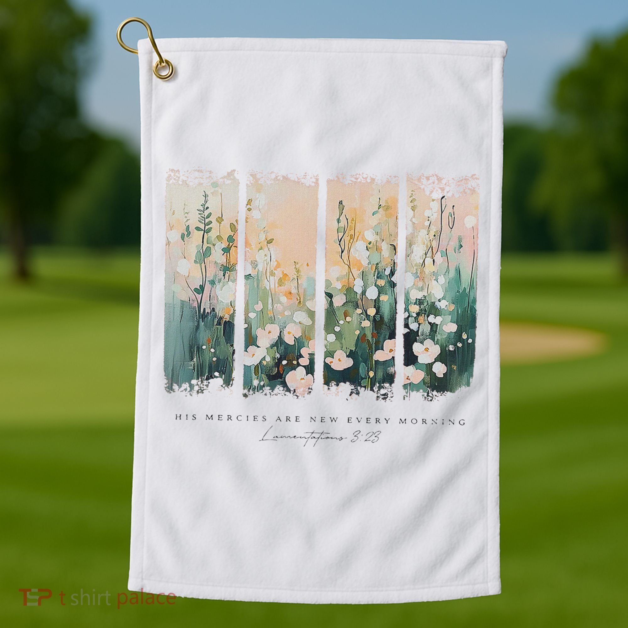 His Mercies Are New Every Morning Golf Towel
