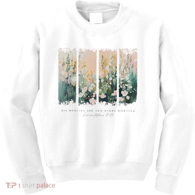 His Mercies Are New Every Morning Kids Sweatshirt