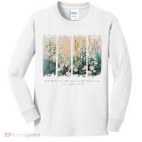 His Mercies Are New Every Morning Kids Long Sleeve Shirt thumb 0