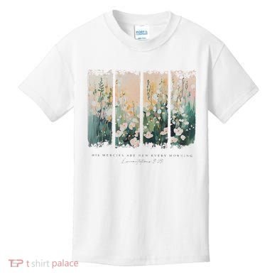 His Mercies Are New Every Morning Kids T-Shirt