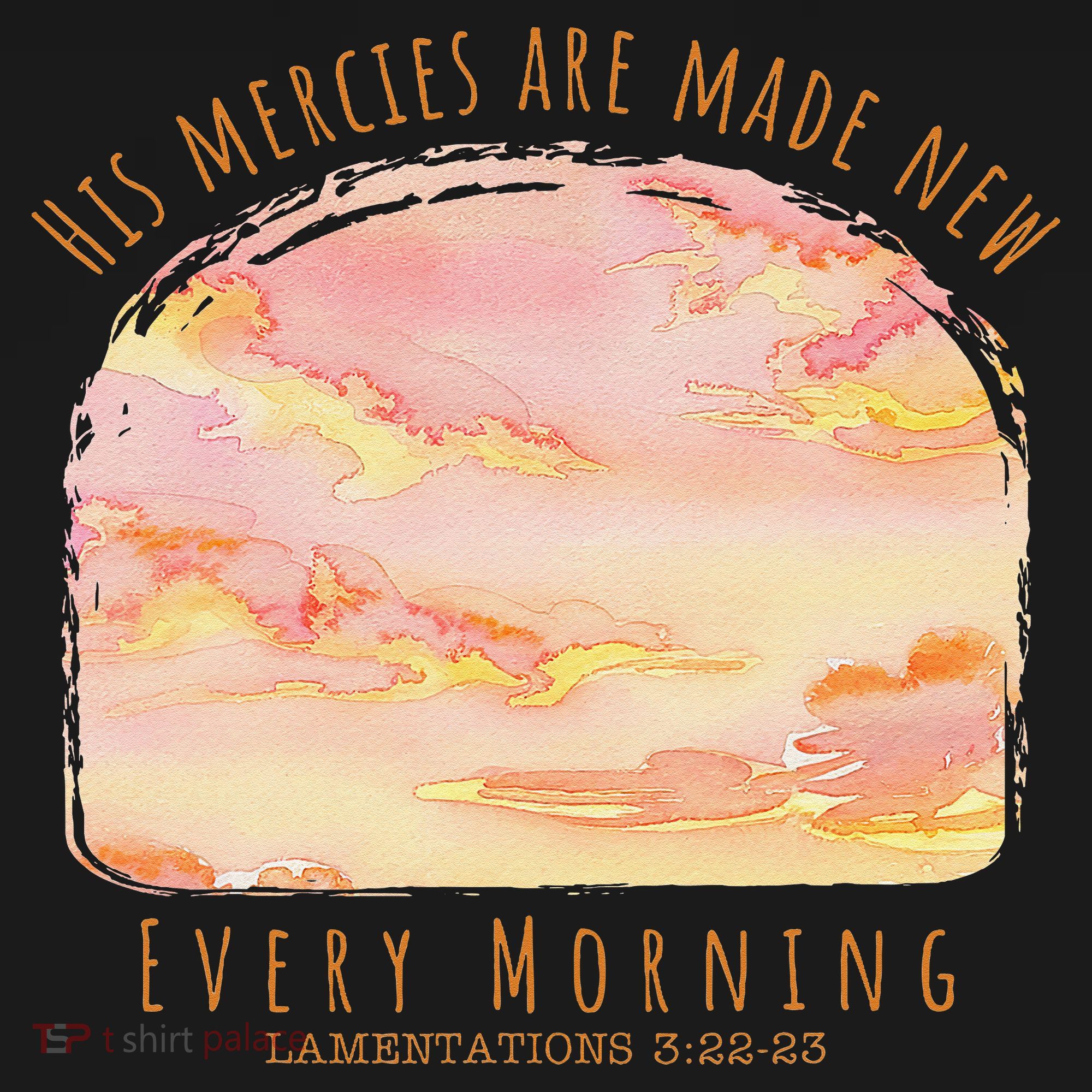 His Mercies Are Made New Every Morning Christian Jesus Women's Hoodie