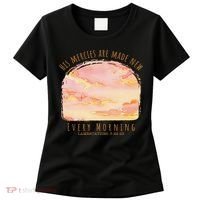His Mercies Are Made New Every Morning Christian Jesus Women's T-Shirt thumb 0