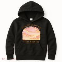 His Mercies Are Made New Every Morning Christian Jesus Kids Hoodie thumb 0