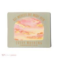 His Mercies Are Made New Every Morning Christian Jesus Mousepad thumb 0