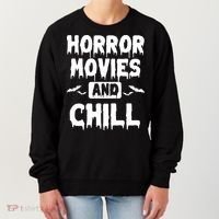 Horror Movies And Chill Women's Sweatshirt thumb 0
