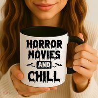 Horror Movies And Chill Coffee Mug thumb 3