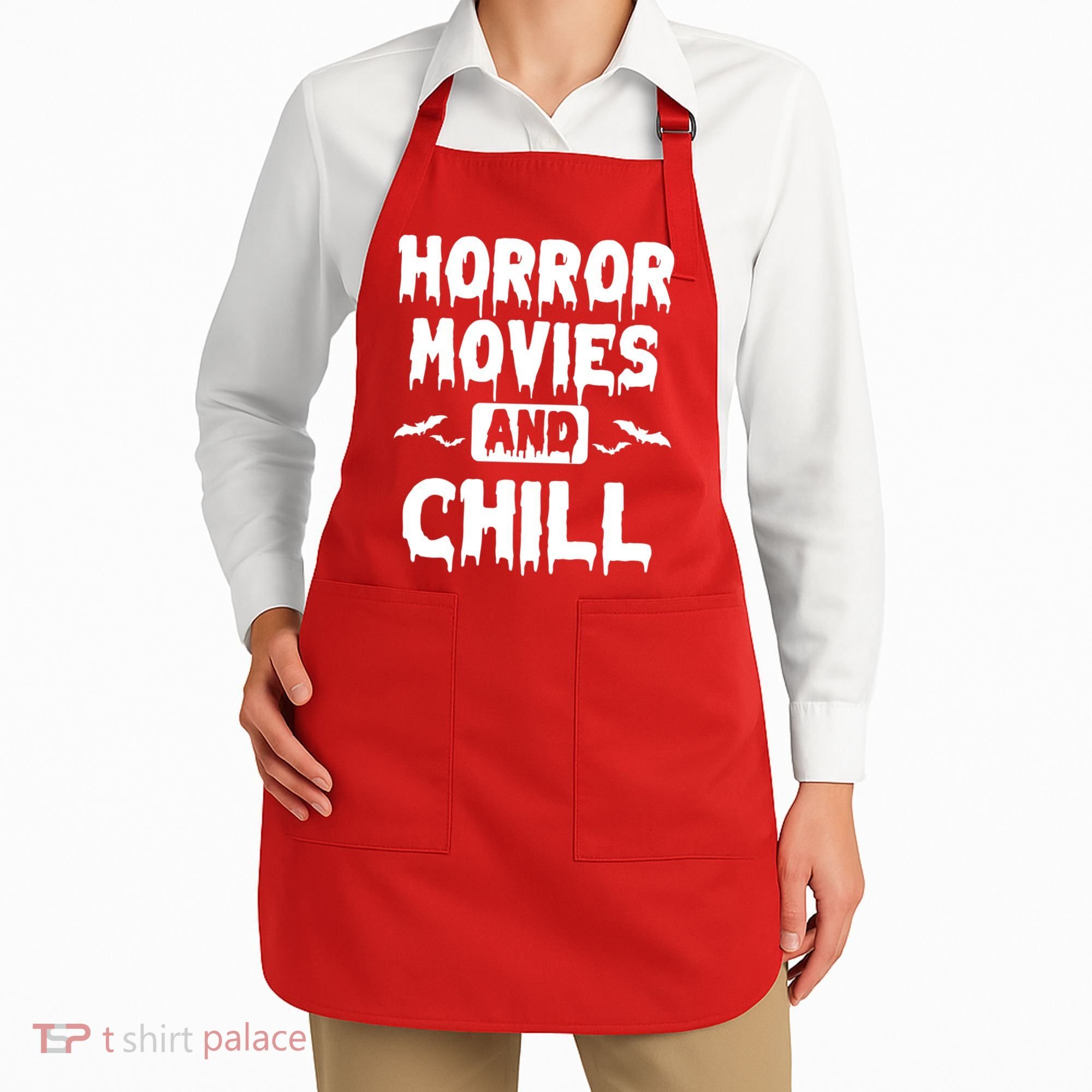 Horror Movies And Chill Apron