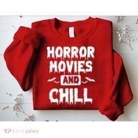 Horror Movies And Chill Sweatshirt thumb 2