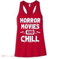 Horror Movies And Chill Women's Tank Top thumb 0