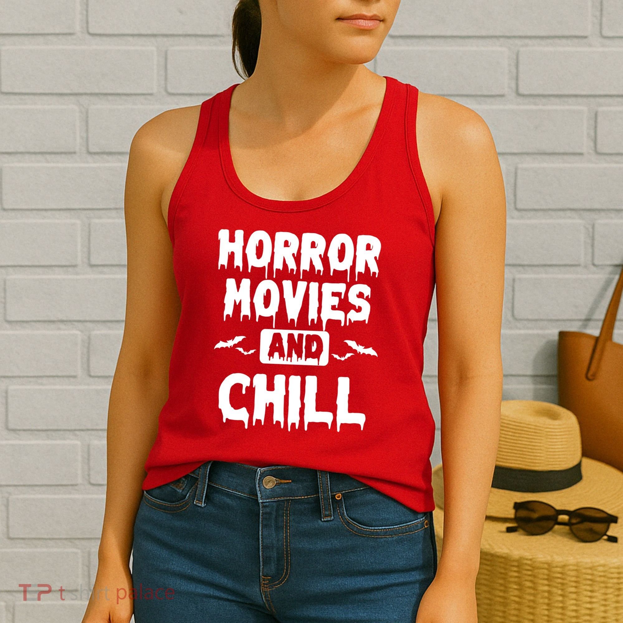 Horror Movies And Chill Women's Tank Top