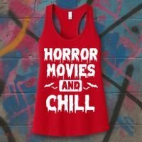 Horror Movies And Chill Women's Tank Top thumb 3
