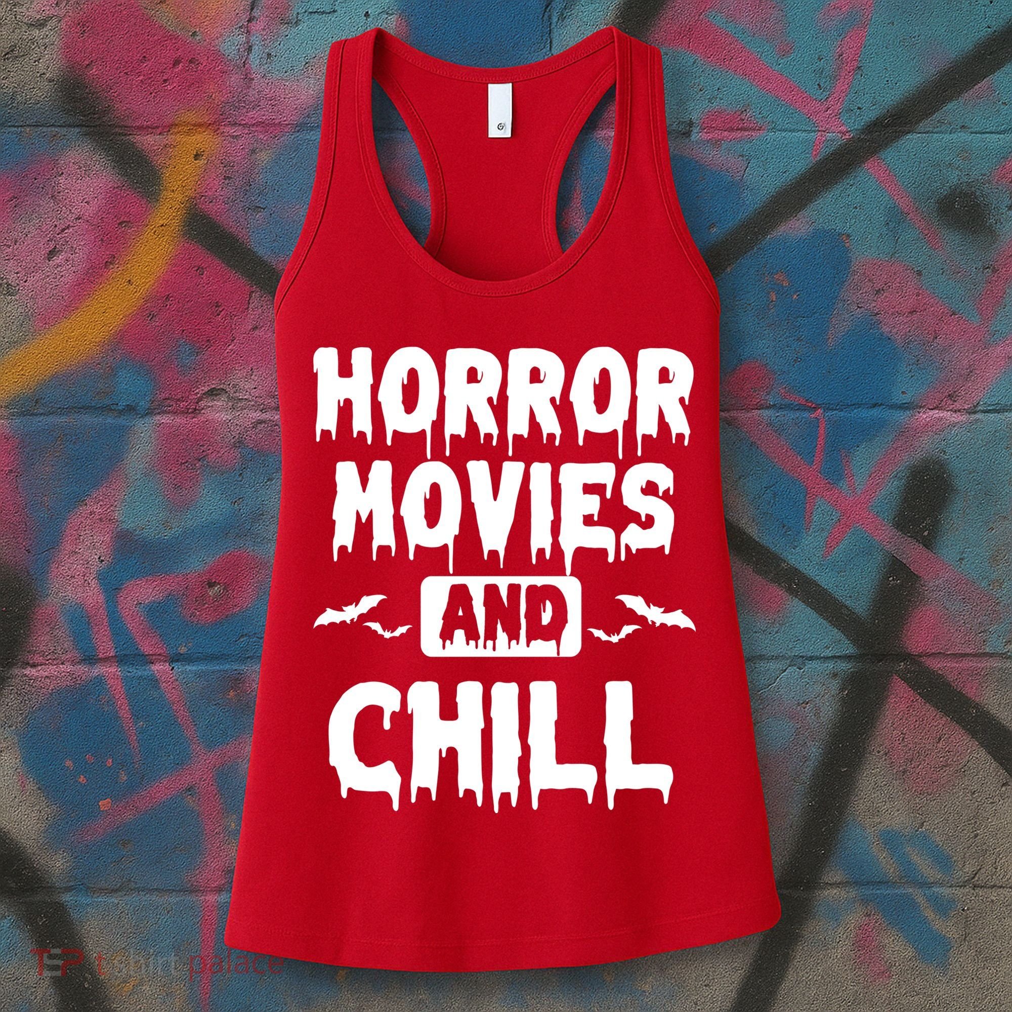 Horror Movies And Chill Women's Tank Top