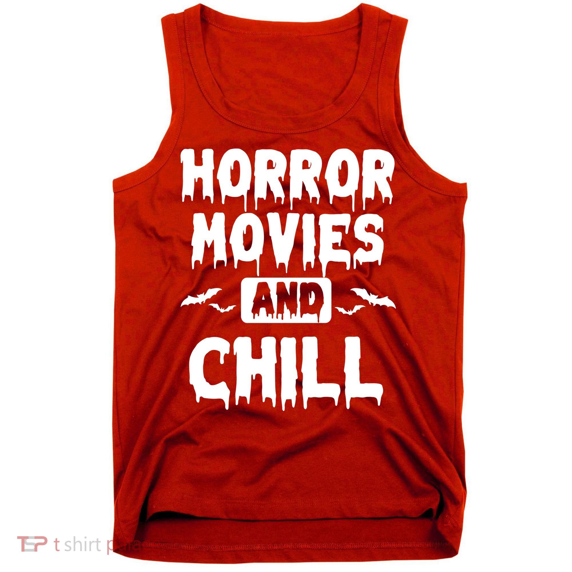 Horror Movies And Chill Tank Top