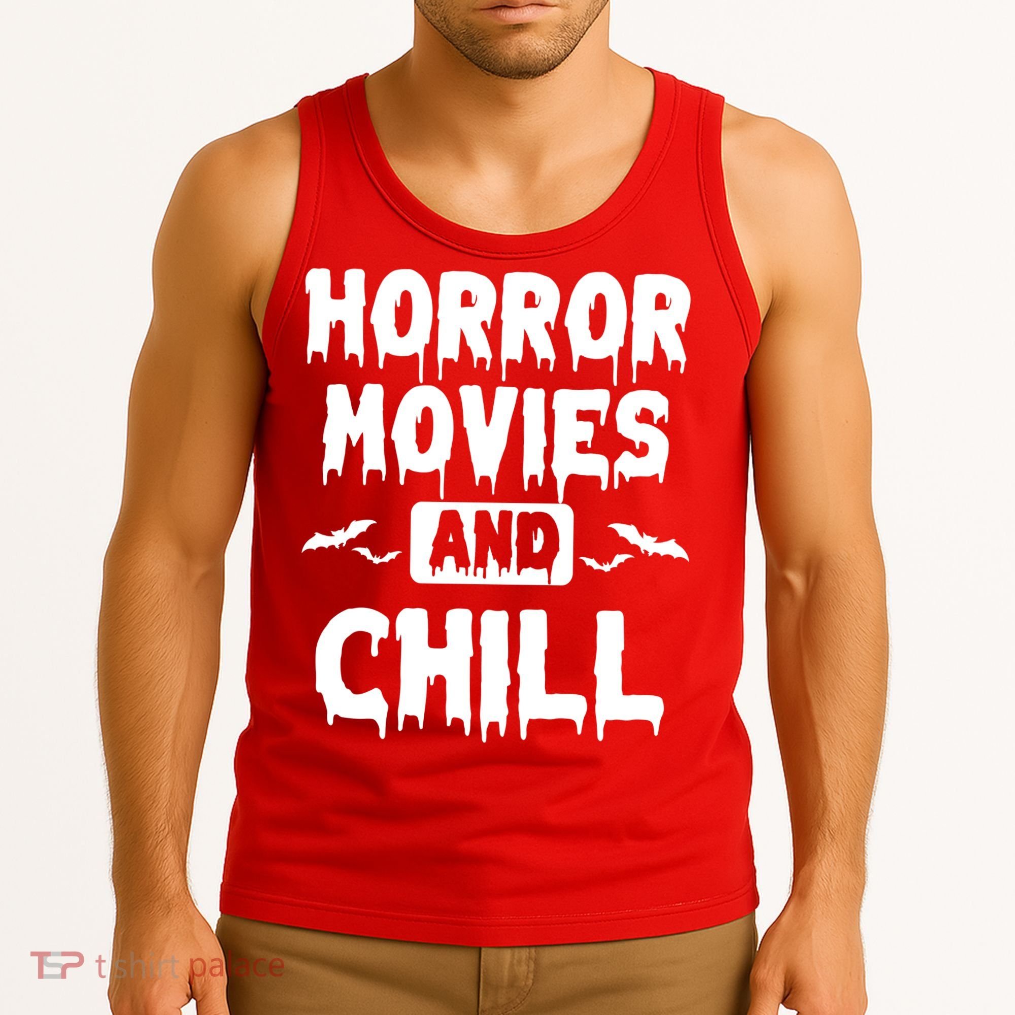 Horror Movies And Chill Tank Top