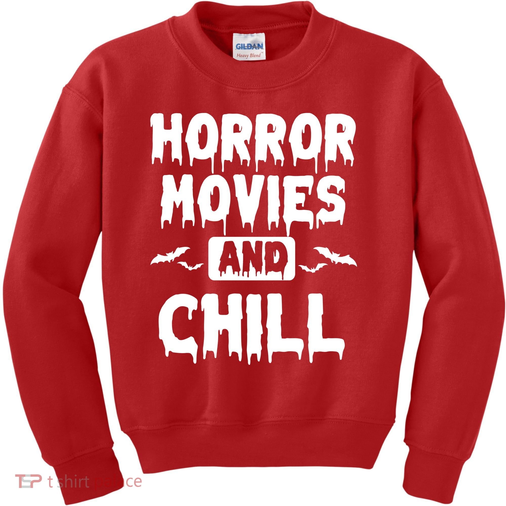 Horror Movies And Chill Kids Sweatshirt