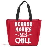 Horror Movies And Chill Tote Bag thumb 0