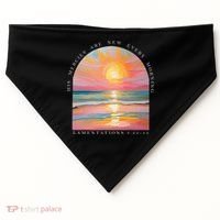 His Mercies Are New Every Morning Scripture Bible Verse  USA-Made Doggie Bandana thumb 0