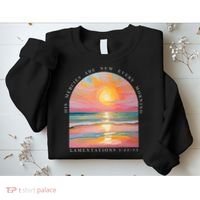 His Mercies Are New Every Morning Scripture Bible Verse  Sweatshirt thumb 2