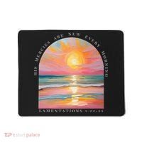 His Mercies Are New Every Morning Scripture Bible Verse  Mousepad thumb 0